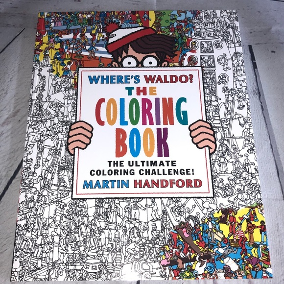 Martin Handford Other - Where’s Waldo? The Coloring Book
